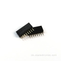 180 ° 1,27 mm Einreihe weibliche Pin -Header -Stecker
